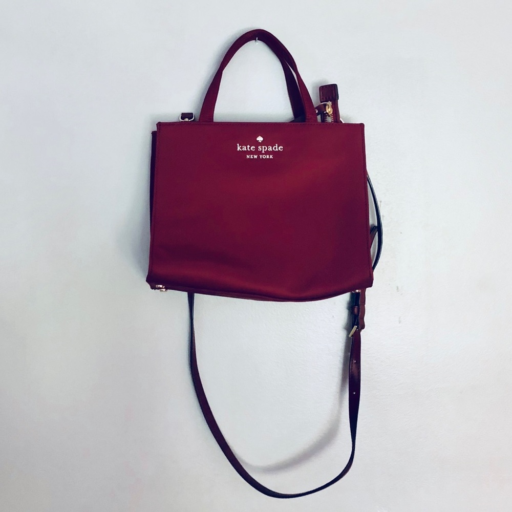 Kate Spade Burgundy Hand Bag